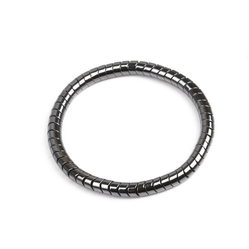 Wholesale Faceted Black Stone Bracelet